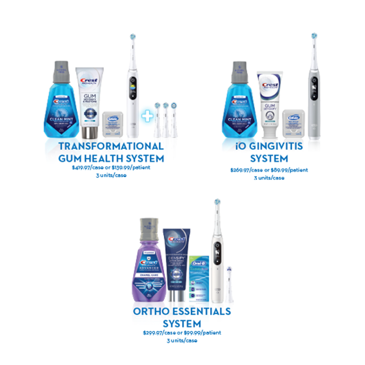 Crest+OralB iO Gingivitis Electric Toothbrush System