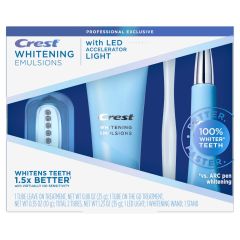 Professional Exclusive Crest Whitening Emulsions with LED Light 