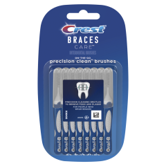 Crest Braces Care On-The-Go Precision Clean Brushes, 20ct