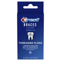 Crest Braces Care Threader Floss, 30ct