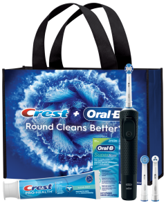 Crest+Oral-B OrthoStarter Electric Toothbrush Kit