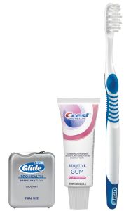 CLEARANCE Crest+Oral-B Sensitive Manual Toothbrush Solution