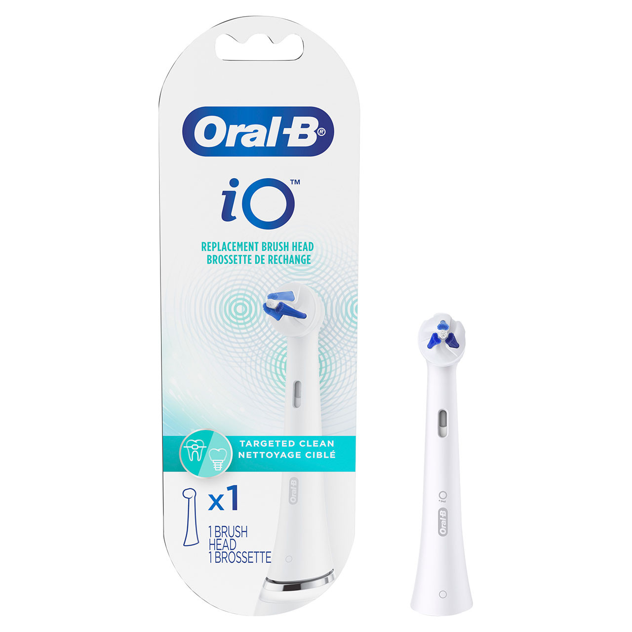 Oral B Io Targeted Clean Brush Head Refill, 6 Heads/cs