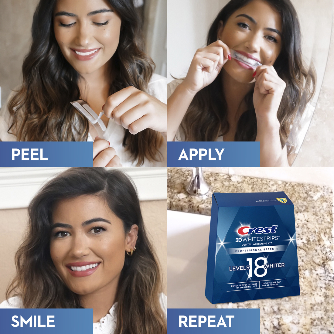 Crest 3D White Luxe Whitestrips® Professional Effects Dental